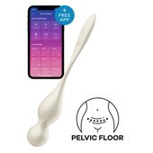 Wibrator punktu G Satisfyer Biały