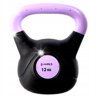 Kettlebell Odważnik Kompozytowy Hantel Do Ćwiczeń Fitness Crossfit 12kg HMS