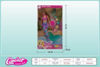 Lalka Syrenka  Zabawka Dla Dzieci Kq110D