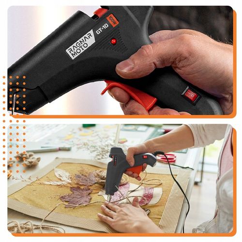 PISTOLET DO KLEJU NA GORĄCO DO KLEJENIA 100W 11mm +5 WKŁADÓW KLEJU na Arena.pl