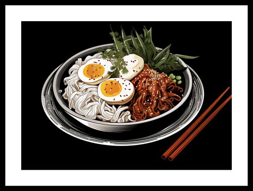Plakat 42x29,7cm Ramen w Sztuce na Arena.pl