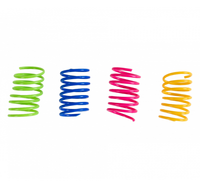 PET NOVA Skaczące sprężynki zestaw 4 szt. spirale sprężyny zabawka dla kota