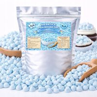 Mikro Beziki Niebieskie - mini bezy do tortu deserów babeczek dekoracja 50g