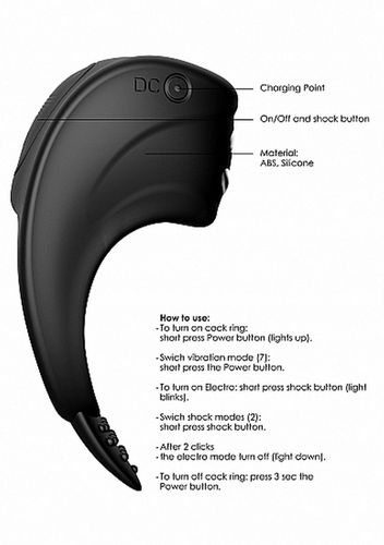 cock ring - c-spot massager - black na Arena.pl