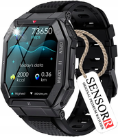 MOCNY WOJSKOWY ZEGAREK MĘSKI SMARTWATCH ROZMOWY SMS POLSKIE MENU ORYGINALNY