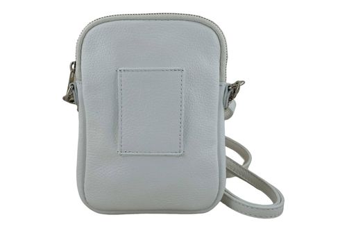 Skórzane etui na telefon - Białe na Arena.pl