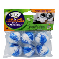 Smart Wash Kule do wyłapywania sierści i kłaczków