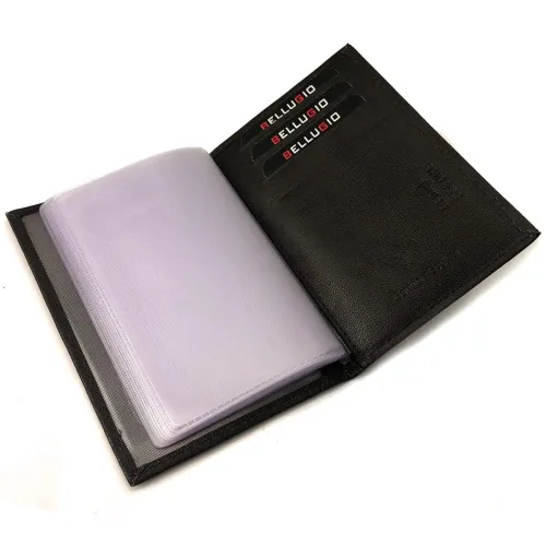 skórzane etui z systemem czarny    rfid na Arena.pl