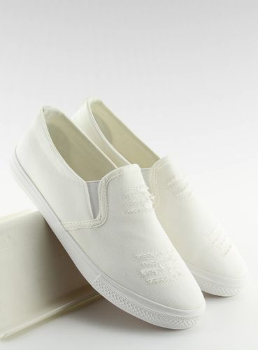 Trampki slip-on białe BL126P WHITE - 41 na Arena.pl