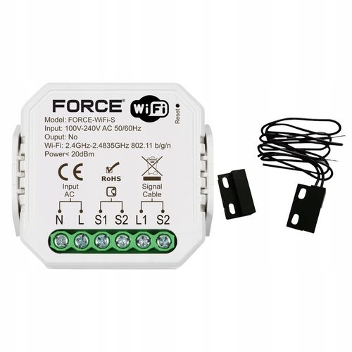 FORCE HiTron 230V NAPĘD DO BRAM PRZESUWNYCH do 800kg LAMPA LED, WiFi na Arena.pl