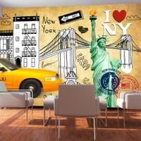 Fototapeta - One way - New York 400x280