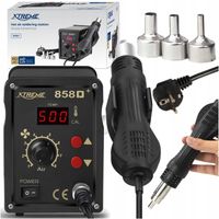 STACJA LUTOWNICZA HOT AIR LUTOWNICA NA GORĄCE POWIETRZE HOTAIR 800W +