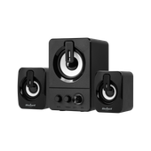Głośniki komputerowe 2.1 subwoofer zasilanie USB do PC laptopa Rebel