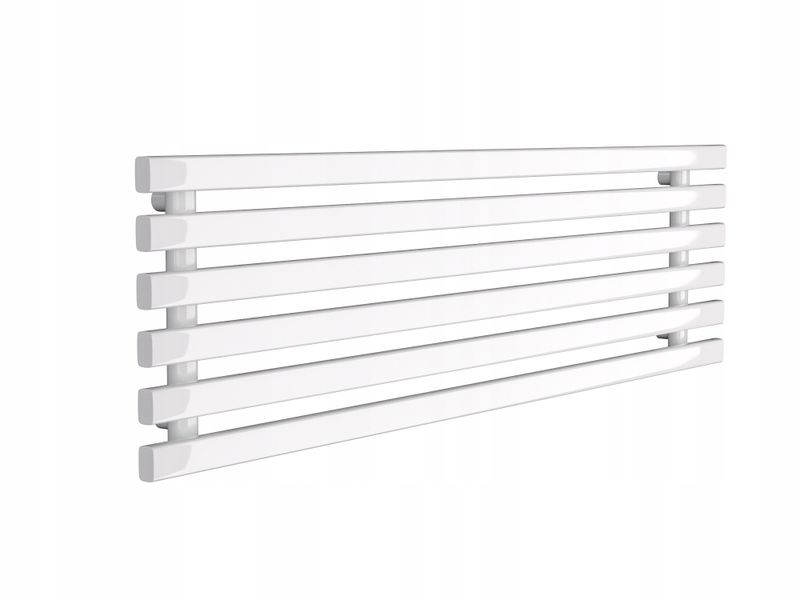 Grzejnik poziomy HORYZONT6 45x100 biały połysk zdjęcie 1