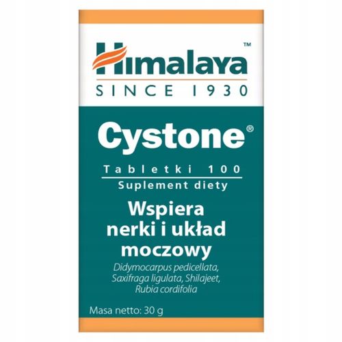 HIMALAYA Cystone 100 tabl. Wspomaga układ moczowy i nerki na Arena.pl