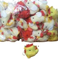 brelok zawieszka 12szt.  KURA | SN0089