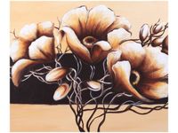 60X50CM DOSTOJNE KWIATY OBRAZ ŚCIAN DREWNIANE