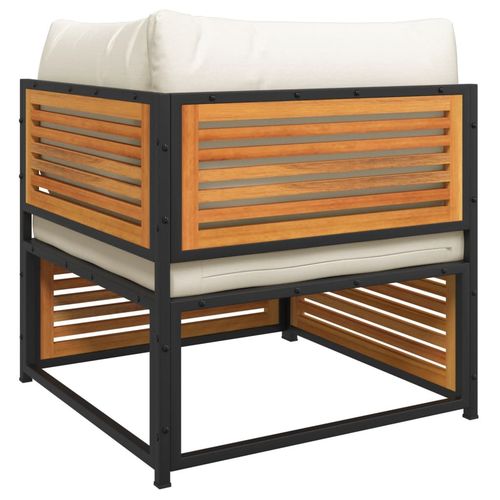 8-cz. zestaw wypoczynkowy do ogrodu, z poduszkami, akacjowy na Arena.pl