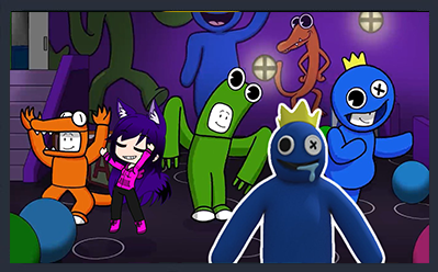 Magnes na lodówkę Rainbow Friends zdjęcie 2