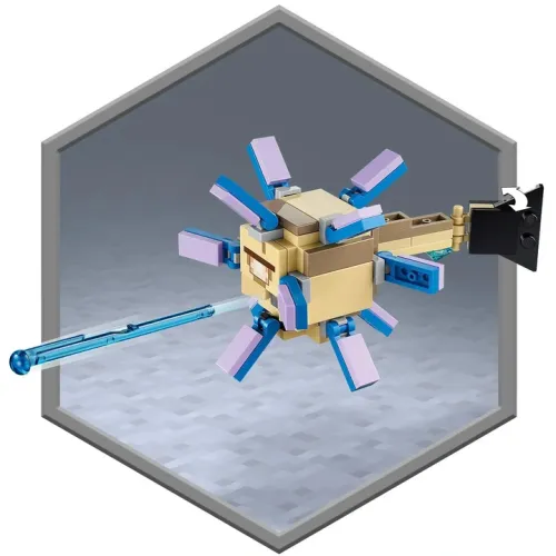 LEGO Minecraft 21180 Walka ze strażnikami na Arena.pl