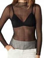 INTIMISSIMI bluzka z falbaniastego tiulu S/36