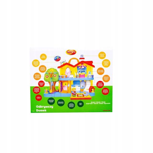 Odkrywczy Domek zabawka interaktywna edukacyjna dla dzieci 12m+, Dumel na Arena.pl
