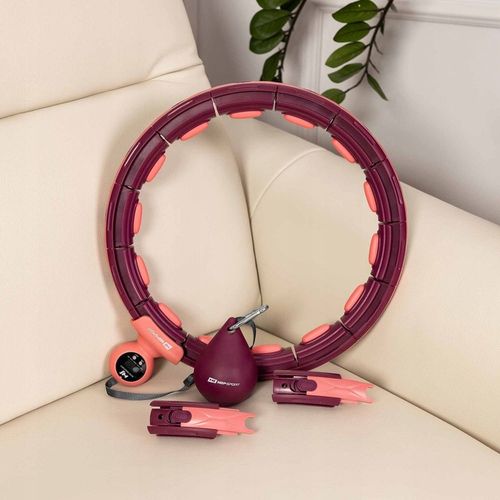 Hula hop z licznikiem obciążeniem odchudzające z wypustkami smart na Arena.pl