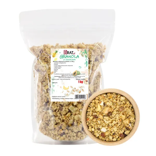 Granola z owocami 1kg zdjęcie 1