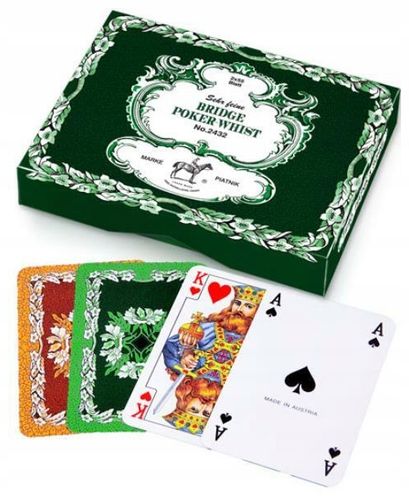 Karty podwójne, liście dębu. Piatnik na Arena.pl