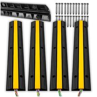 Najazdy Kablowe 4szt 1Kanałowy 102x15,5cm