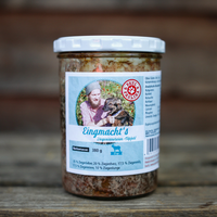 Podroby kozie o jakości spożywczej 380g karma dla psa  źródło witamin