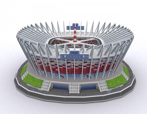 Puzzle 3D Stadion PGE Narodowy (105 el.) – CubicFun na Arena.pl