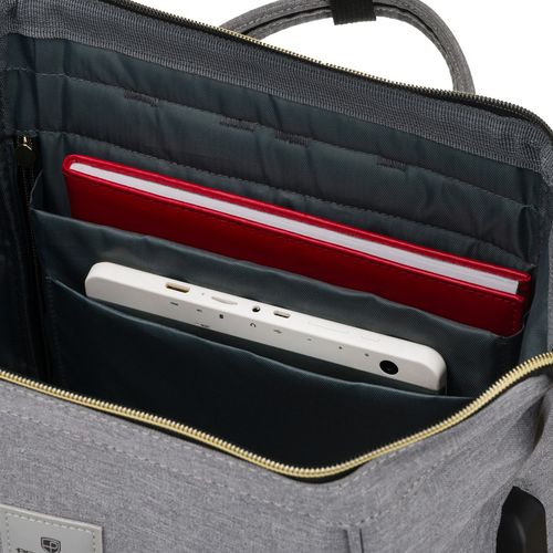 plecak materiałowy ptn alfa-5288 gray na Arena.pl