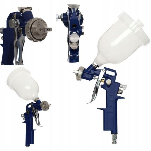 Pistolet Lakierniczy Malarski 600 ml 0,6 L Iglica 1,5 mm Kraft&Dele na Arena.pl