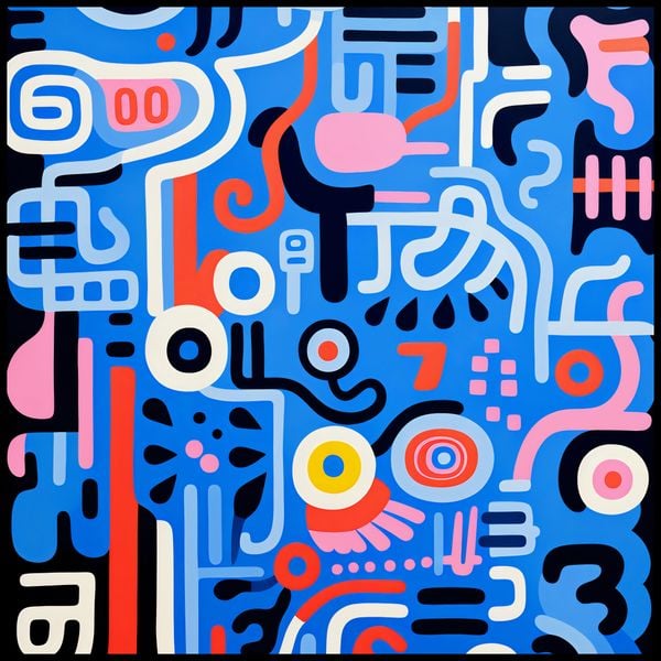 Plakat 90x90cm Rytmiczne Echo zdjęcie 2