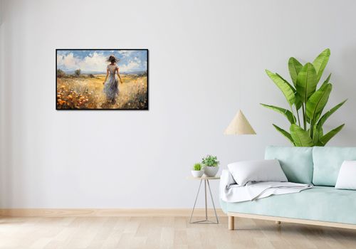 Plakat 86,4x56,8cm Podmuch Lata na Arena.pl