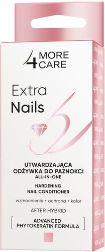 MORE4CARE EXTRA NAILS ODŻYWKA DO PAZNOKCI UTWARDZAJĄCA 10 ML na Arena.pl