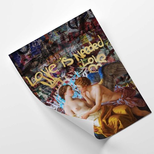 Plakat, Love is Needed 40x60 na Arena.pl