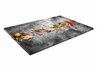 SZKLANA DESKA KUCHENNA 60x20 352c Chilli