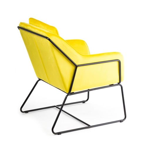 Fotel Stella Black Yellow na Arena.pl