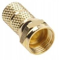 Wtyk F Wysokiej Jakości CU Miedziany Premium GOLD