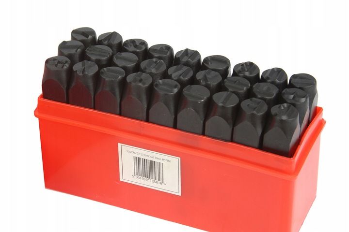ZNACZNIKI NUMERATORY 36 NUMERATOR LITERY CYFRY 10mm zdjęcie 8