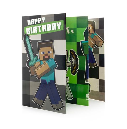 Kartka urodzinowa Minecraft na Arena.pl