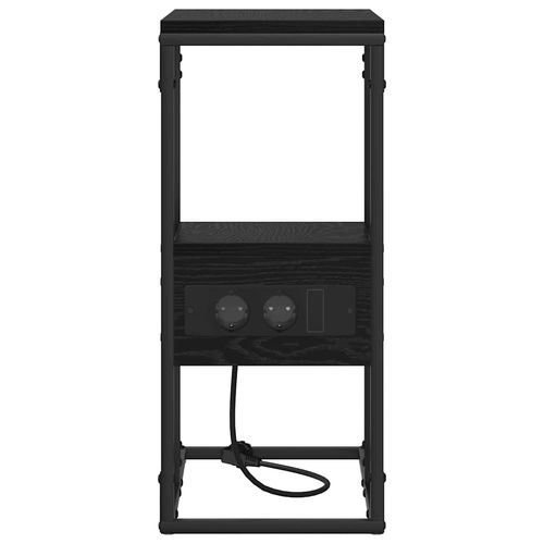 Szafka Nocna z szufladą Czarny dąb 41.5 x 26 x 60.5 cm na Arena.pl