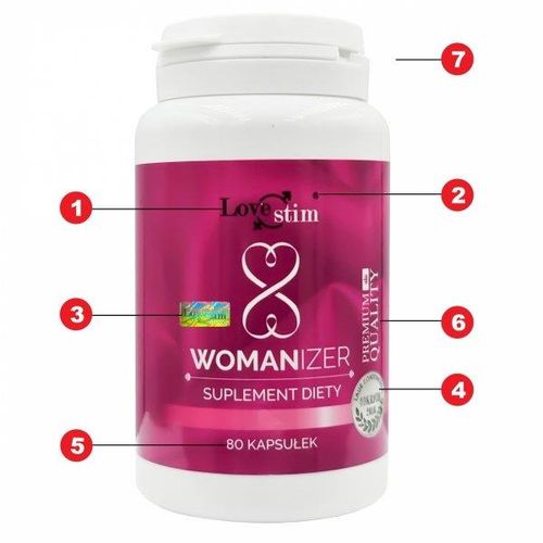 supl.diety-lstim suplement womanizer 80kaps na Arena.pl