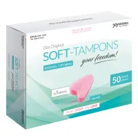 joydivision soft-tampons normal 50 szt. - komfortowe tampony bezsznurkowe