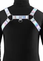 cosmo harness dare - regulowany uprząż na klatkę piersiową, s/m