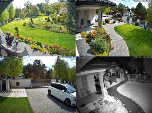 Kamera Zewnętrzna Obrotowa WiFi 5MPx 4MPx Metalowa Śledzenie IKPW540V1 na Arena.pl