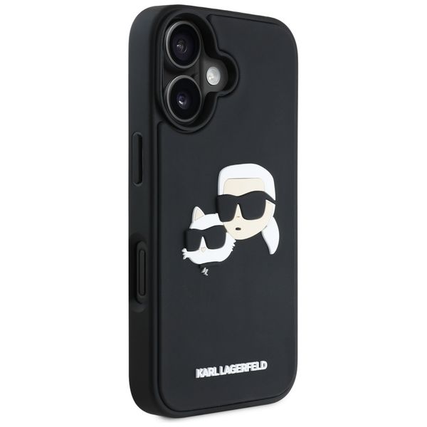 Etui Karl Lagerfeld do iPhone 16, Czarny zdjęcie 4