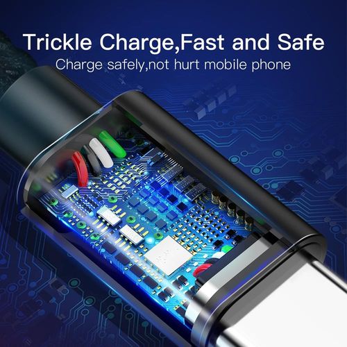 Baseus kabel Double Fast USB na typ-C 5A czarny na Arena.pl